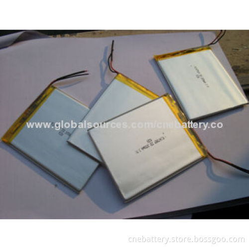 High Lithium Polymer Batteries 4500mAh PL3779138, UL Certification for Tablet Learning Machines